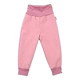 Atmungsaktiv uns elastisch Lilakind“ Baby Kinder Pumphose Softshell Rosa Gr. 74/80 - Made in Germany