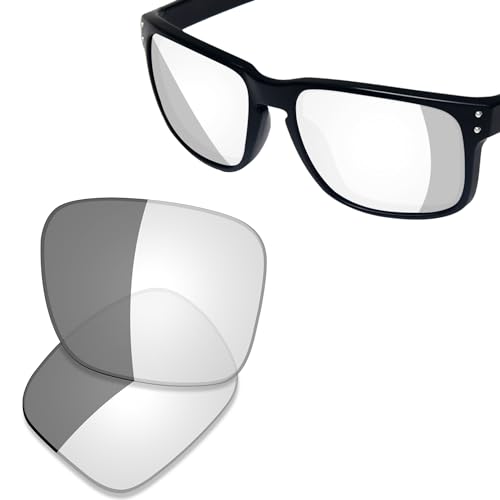 Image of SAUCER Premium Replacement Lenses for Oakley Holbrook XL OO9417 | UV400 Protection, Anti-Scratch, Precise Fit