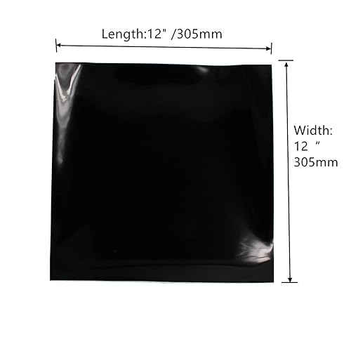Lms LMSTF Black Thin High Temp Silicone Rubber Sheet Material Heat Resistant For Diy Weather Stripping, Gasket thumb #5