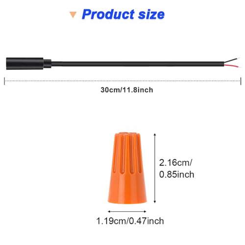 Repuesto conector Jack 3.5mm hembra a cable abierto, pack 10 miniatura 2