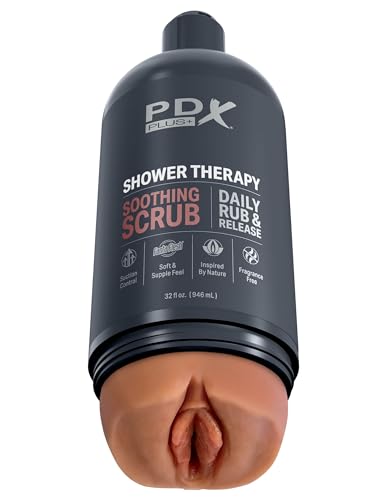 Shower Therapy Soothing Scrub exfolie et masse la peau sous la douche