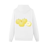 [BFLCWM] パーカー メンズ 秋の味覚の梨 秋服 長袖 トレーナー スウェット トップス 大きいサイズ フード付き カジュアル 通勤通学 部屋着