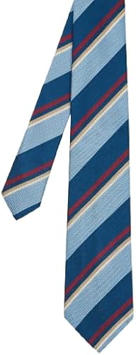 Paul Smith PS, MEN TIE HORIZ STRIPE,Medium Blue,8CM