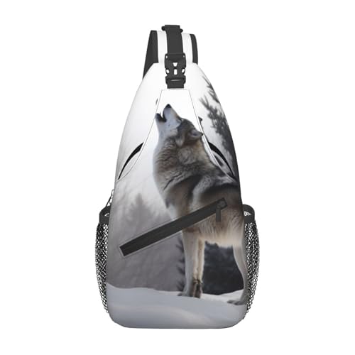 Bolso cruzado para hombre tipo mochila de pecho miniatura 1