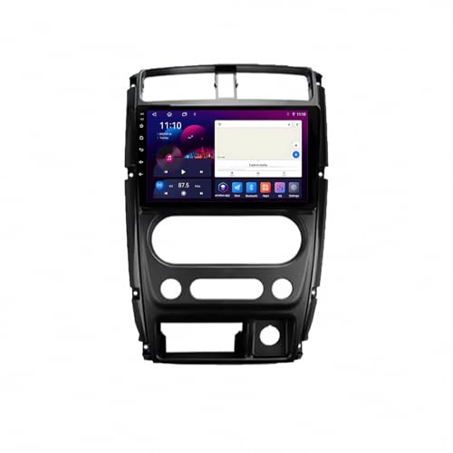 Navegador GPS radio de coche para Suzuki Jimny 2007-2012 con pantalla táctil 2 DIN y Bluetooth