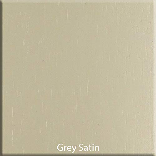 Image of Full-Size Conversion Kit Bed Rails for Bertini Baby Convertible Cribs by Dorel - Solid Wood Rail - Toddler and Adult Bed Rail for Full-Size Beds - Essential Nursery & Baby Furniture (Grey Satin)