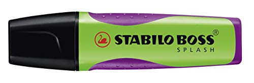 Image of STABILO BOSS Highlighter Pen | 1 Piece | Splash Series | Fluorescent Green
