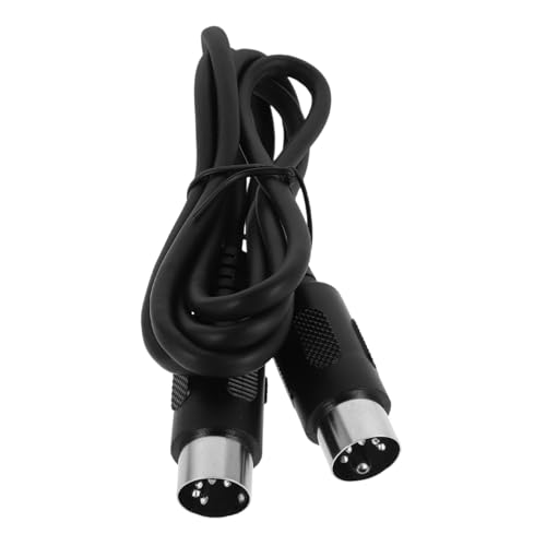 SUPVOX Midi Cable Pin Dual Connector for Keyboards Synthesizers and Electronic Drums Durable Audio Instrument Cable for Musicians