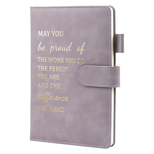 Inspirational Personalised A5 Notebook Thank You Gifts for Women Men