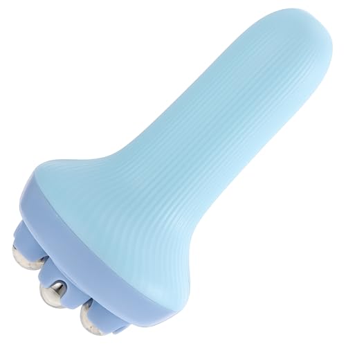 PATKAW Masajeador de Mano Bolas de Acero para Piernas Cansadas y Pies, Rodillo Compacto y Terapia Muscular, Uso en Casa y Oficina