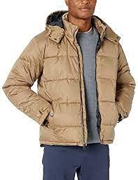Cherokee Mens Hooded Ripstop Puffer Jacket