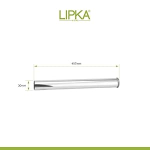 Lipka Stainless Steel Bottel Trap Pipe (18 Inches)
