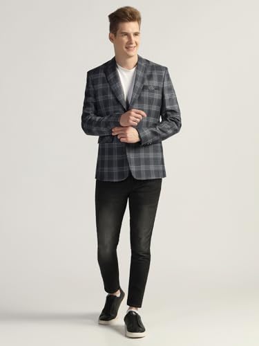 Image of TAHVO Tweed Blazer for Men - Formal & Casual Winter Wear Blazer