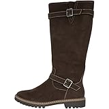 Verschluss:Reißverschluss s.Oliver Damen 5-5-26693-29 Kniehohe Stiefel, Dark Brown, 41 EU