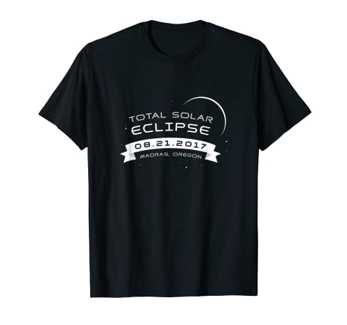 Total Solar Eclipse 2017 Chemise Madras, souvenir de l'Oregon T-Shirt