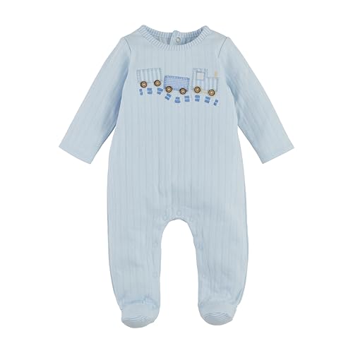 Image of Mud Pie baby-boys Mud Pie Children's Train Pointelle Sleeper