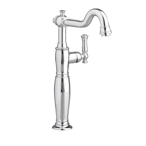 American Standard 7440.152.002 Quentin Vessel Lavatory Faucet with Grid Drain, Polished Chrome