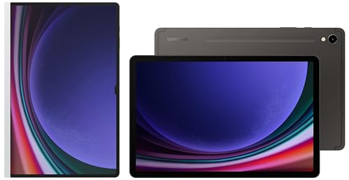 Image of Samsung Galaxy Tab S9 Ultra 36.99 cm (14.6 inch) Dynamic AMOLED 2X Display, RAM 12 GB, ROM 512 GB Expandable, S Pen in-Box, Wi-Fi Tablet, Gray with S9 Ultra Notepaper Screen, White