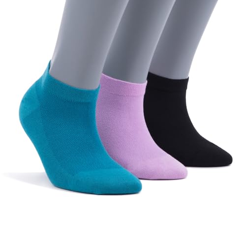Image of BAMBOOVEN Ankle Socks for Women Thin Bamboo Rayon Low Cut Socks 3 /6 /8 /12 P