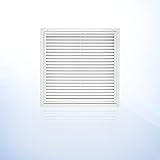 24 x 24 inch Ceiling or Wall Vent Cover in Aluminum, HVAC Return air Grille. Eggcrate core 1/2'X1/2'...