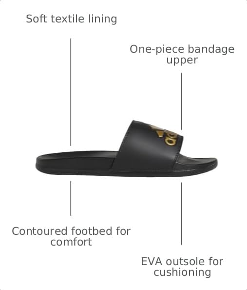 Image of adidas unisex-adult Adilette Comfort