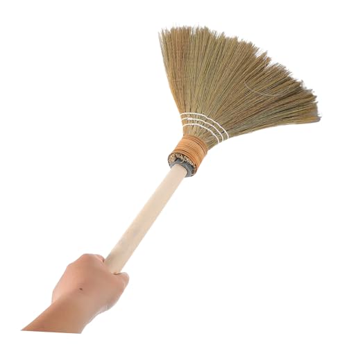 Kisangel Besen für Stroh mit Abnehmbarem Griff Leicht und Handlich für Lernzwecke Fördert Sauberkeit und Verantwortungsbewusstsein im Haushalt – Bild 4