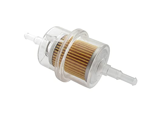 GREENSTAR - Filtre à Essence GREENSTAR - Diamètre : 43 mm - L : 122 mm - Diamètre Entrée : 6,5 & 8,5 mm - Facile À Installer