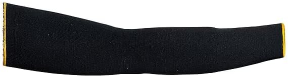 Cut-Resistant Sleeves: ANSI/ISEA Cut Level A4, Thumbhole, 22.5 in Length, Black, L, Mfr: KBKB1T22T-A, Large