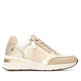 XTI - Zapatilla Mujer Beige - Calzado Cómodo y Versátil - Moda Casual - Modelo 14422302 (Talla 40)