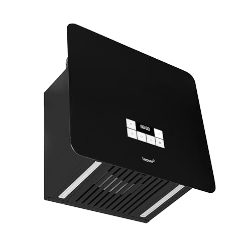 Image of Livpure Dyce 60 cm | Wall Mounted | Ductless | 1650 m /hr Suction | BLDC Motor | 5 Stage Activated Carbon Filter|Touch & Gesture Control|Low Noise|10 Years Motor + 2 Years Comprehensive Warranty|Black