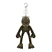 Porte-clé, Jouets en Peluche Pendentif Charm Voiture Porte-clés Animaux Poupées Porte-clés Mode Femme Sac Décoration, Mignon Grenouille