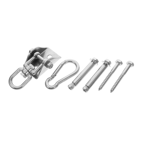 Hemobllo Swing Chair Outdoor 304 Stainless Steel Swing Hook Easy Install for Swingset Accessories