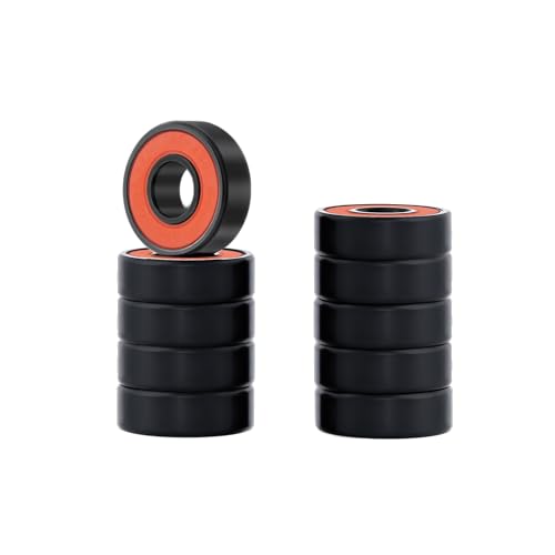 Roulements skateboard orange lot de 10 pour rollers et planches - 7