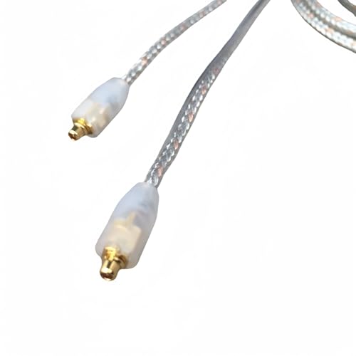 Replacement EAC64CL 64 -Inch Detachable Earphone Cable for Shure SE215, SE315, SE425 SE535 and SE846 Earphones (Clear)