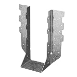 Simpson Strong-Tie HHUS410 HHUS Extra-Heavy U-Shaped Hanger - for 4x10 Joist Size, Face-Mount Joist Hanger, Double-Shear Nailing, Zinc Galvanized Steel Construction