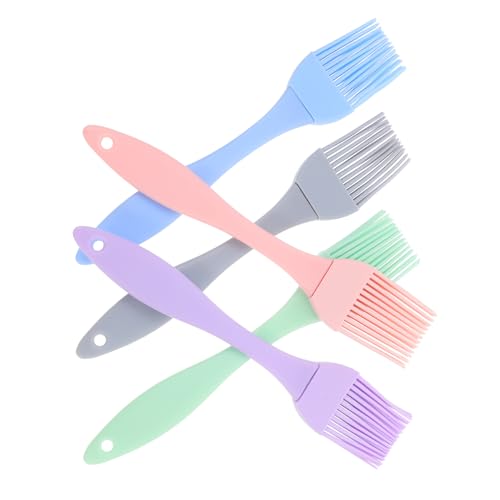 Yardwe 5pcs Barbecue Brush Versatile Baking and Basting Brush for Grilling Cooking and Pastry