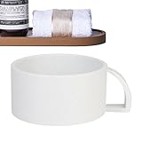 Genérico Da Raso,Strumento di Schiuma Detergente per Rasoio Ampia con Manico, per Crema - Per Uomini Padre Marito Papà Fidanzato