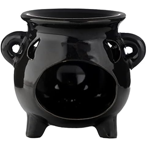 Puckator Eden Large Black Cauldron Oil Burner Cover