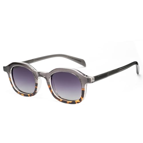 Image of Cyxus Sunglasses for Women Men Polarized Round Retro Vintage Stylish UV400 Protection TR P1559