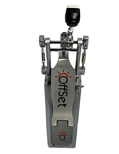Offset Single Bass Drum Pedal - Dual Spring Pro Series #TOP1