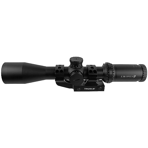 Image of Truglo Eminus Scope with 30MM Tube, Illuminated Tacplex Reticle, 1-Piece Mount