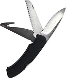 TreeHopper 3 in 1 Field Dress Knife. Includes Knife, Bone Saw, and Gut Hook, Perfect for Skinning, Gutting, Deer Hunting