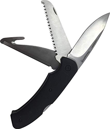 TreeHopper 3 in 1 Field Dress Knife. Includes Knife, Bone Saw, and Gut Hook, Perfect for Skinning, Gutting, Deer Hunting