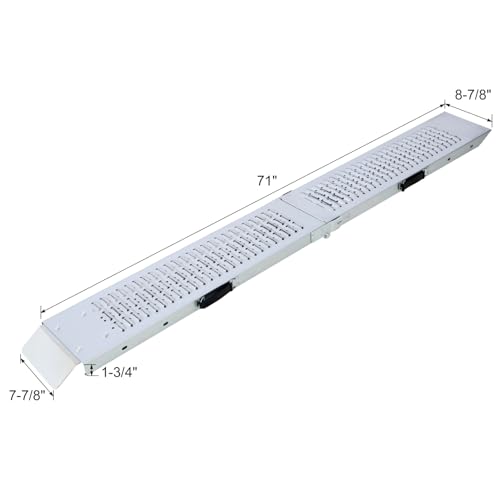 Rampas Plegables para Carga Pack de 2, 950 lbs Capacidad miniatura 2