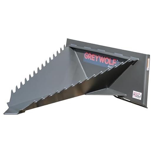GreyWolf Skid Steer Stump Bucket - USA