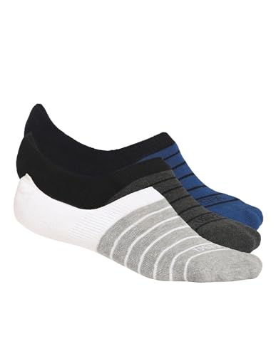 Image of U.S. POLO ASSN. Men's ES004 Terry Finish No Show Socks - Pack Of 3