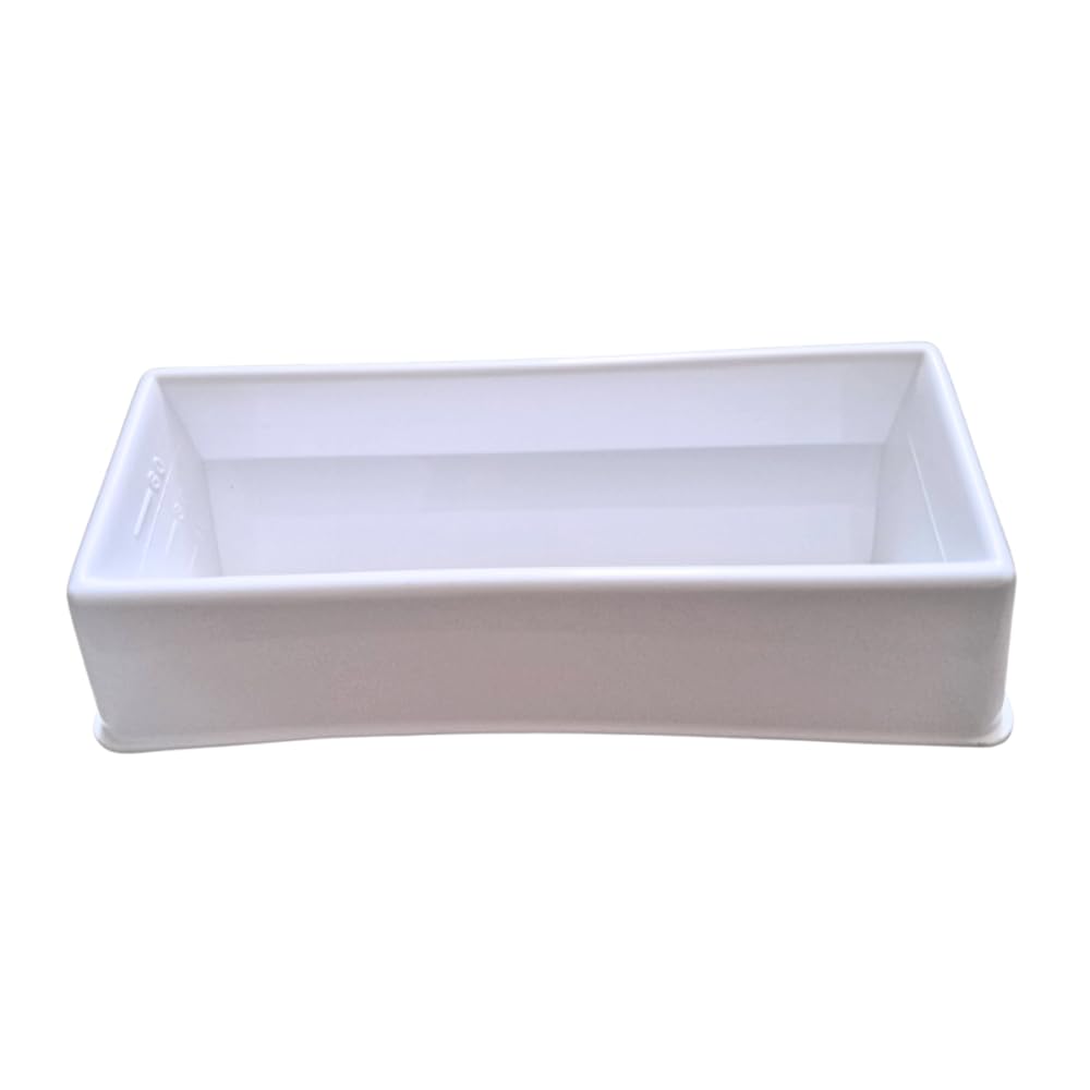 AANIJ® Reagent Reservoir for Multichannel Pipettes Pack of 6 Disposable PP Reservoir for PCR, ELISA & Molecular Biology | 75 ml Reagent Trough for Laboratory Use-image-1