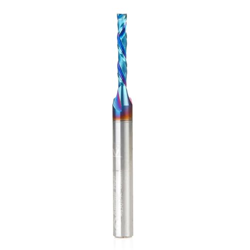 Image of Amana Tool 48302-K CNC SC Spektra Extreme Tool Life Coated Compression Spiral 3mm D x 20mm CH x 6mm SHK x 64mm Long Router Bit