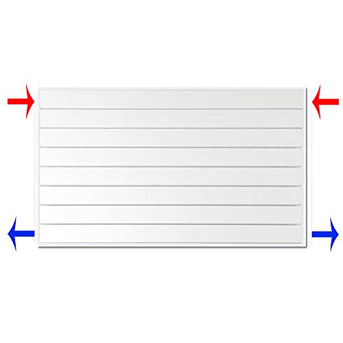 Preisvergleich Produktbild Design Paneelheizkörper horizontal Höhe 602 mm seitlicher Anschluß verschiedene Breiten Heizkörper Badheizkörper (602 mm x 600 mm)
