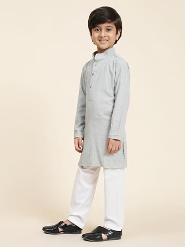 Image of Pro-Ethic Style Developer Boys Cotton Kurta Pajama For Kid's Ethnic Wear | Cotton Kurta Pajama (S-227)